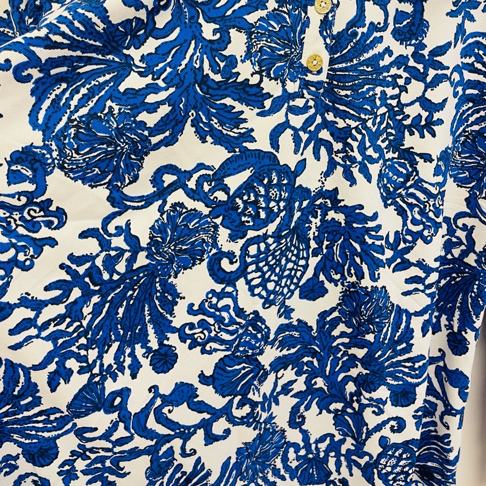 Blue and White Women's UPF 50+ Luxletic Frida Polo
Deeper Coconut Ride With Me - Picture 3 of 4